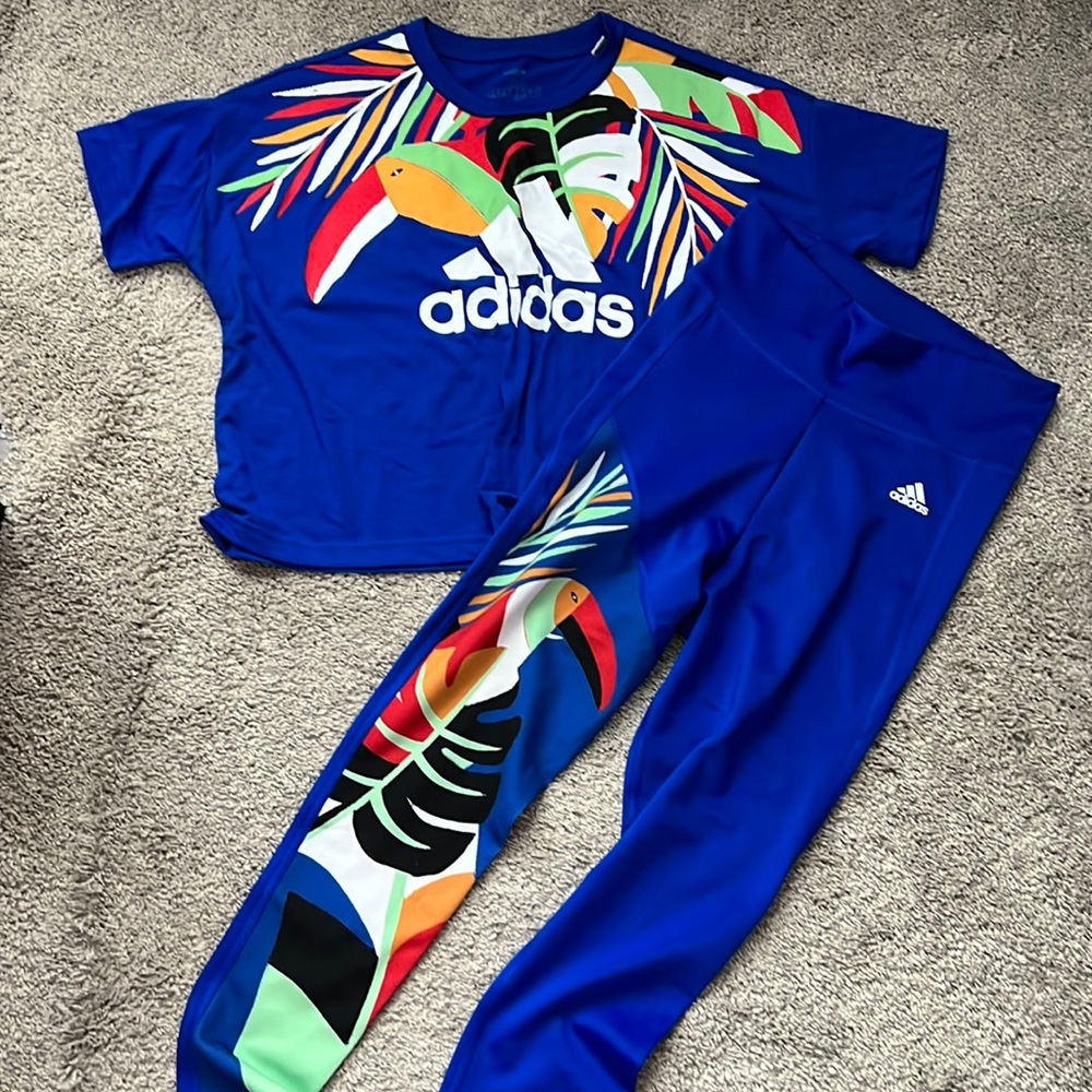 Brand New Adidas Farm Rio Set NWOT - Size Small